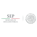 Logo for SEP, Mexican Ministry of Education on the Little Bridge aprende ingles page