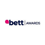 Logo for the Bett Awards on the Little Bridge aprende ingles page
