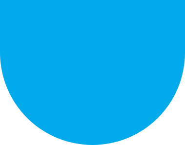 Blue rounded rectangle in Little Bridge blue